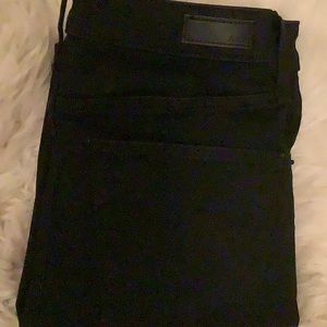 Abercrombie and Fitch black jeans, never worn